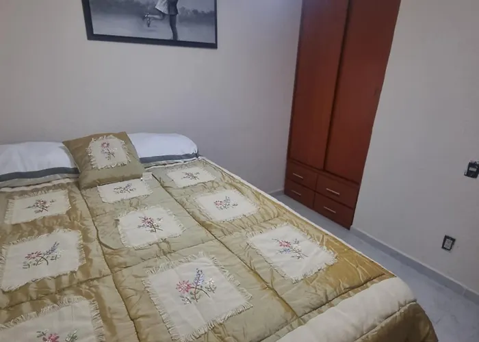 Apartamento El Depa De Natalia A Min De Aeropuerto Y Estadio Gnp México DF