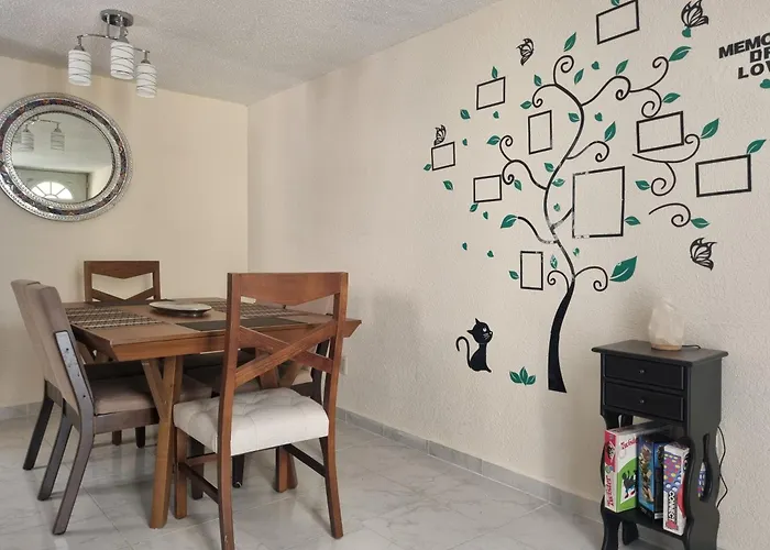 Apartamento El Depa De Natalia A Min De Aeropuerto Y Estadio Gnp México DF
