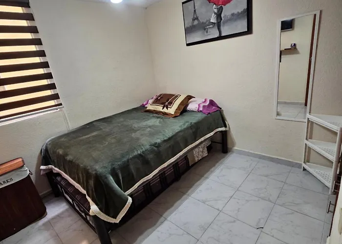 Apartamento El Depa De Natalia A Min De Aeropuerto Y Estadio Gnp *