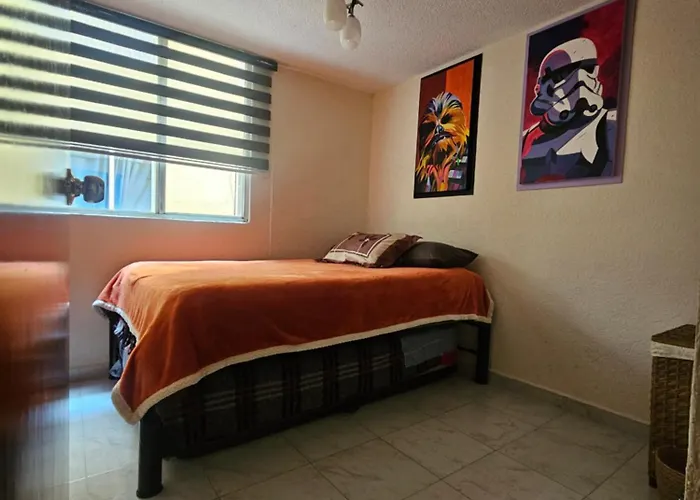 El Depa De Natalia A Min De Aeropuerto Y Estadio Gnp Apartamento *